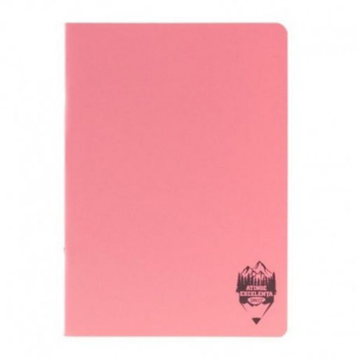 Picture of A5 EXERCISE BOOK PINK PLASTIC COVER